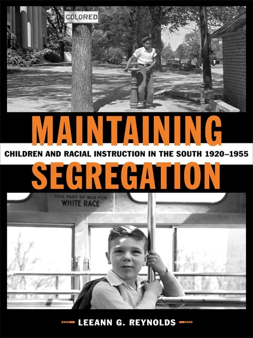 Title details for Maintaining Segregation by LeeAnn G. Reynolds - Available